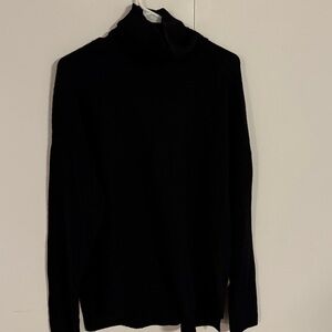 J. Crew Black Turtleneck Sweater